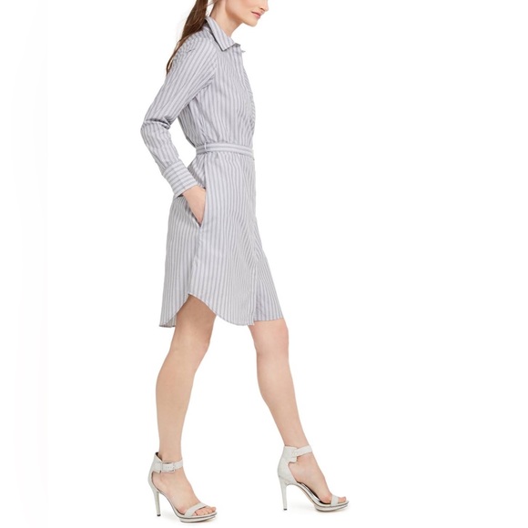 Calvin Klein boyfriend button down dress size 2 - Picture 7 of 7